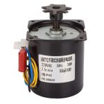 14W AC 220V 2.5r/M Turning Motor for Egg Incubator, Turning Motor for Automatic Egg Incubators with Gear Deceleration Controllable Permanent Magnet Synchronous Motor